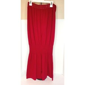 Colo brand, Romper, Size 5, Red With Rhinestones